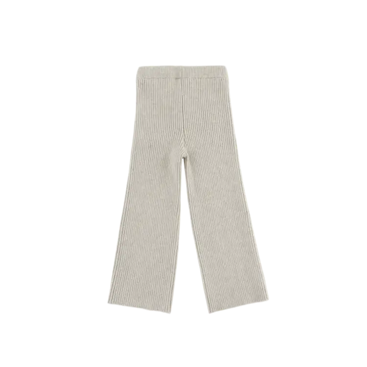 Donsje Amsterdam Yven Trousers - White Sand Melange