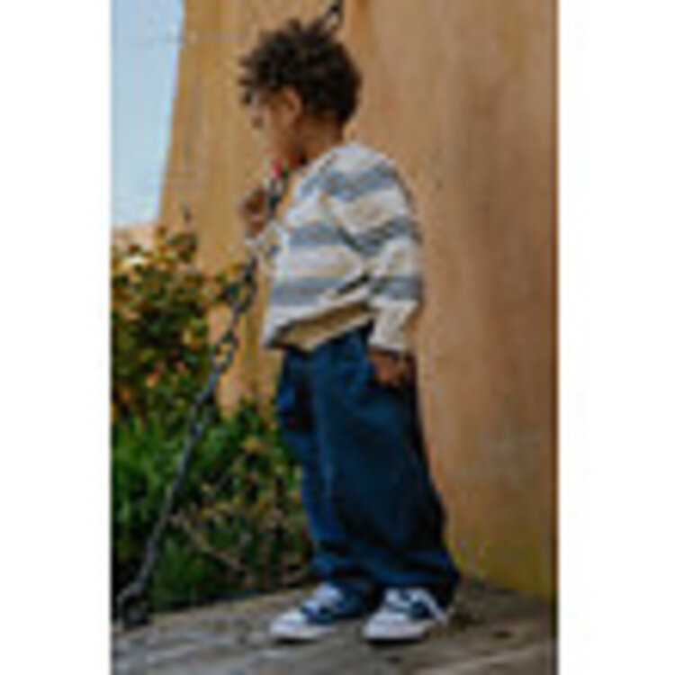 Fliink Don Denim Pant - Dark Denim Blue