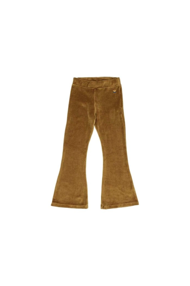 Búho Velvet Legging Flare - Ocre