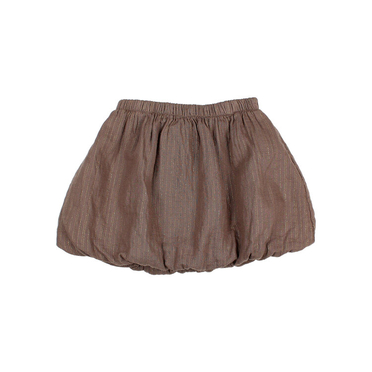 Búho Lurex Skirt - Taupe