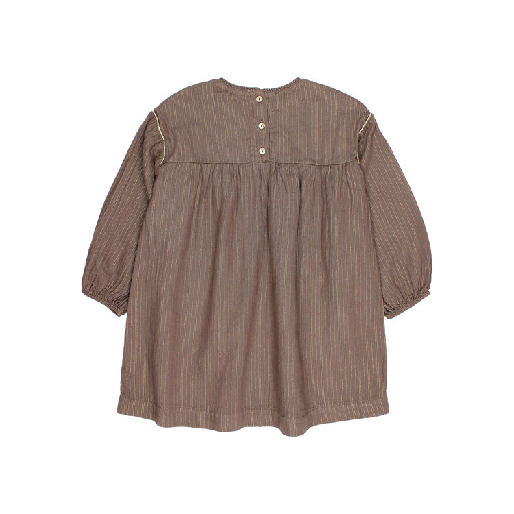 Búho Lurex Dress - Taupe