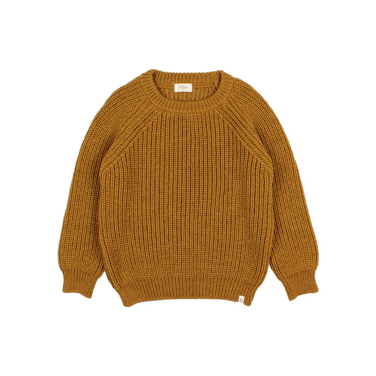 Búho Soft Knit Jumper - Ocre