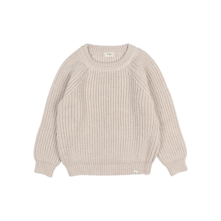 Búho Soft Knit Jumper - Natural