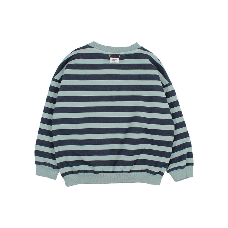 Búho Stripes Sweatshirt - Alpine Green