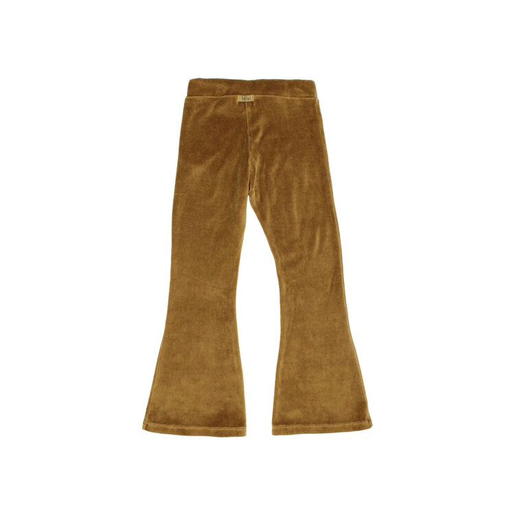 Búho Velvet Legging Flare - Ocre