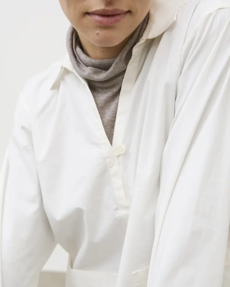 esmé studios Ellia Roll Neck Top - Brownie Melange