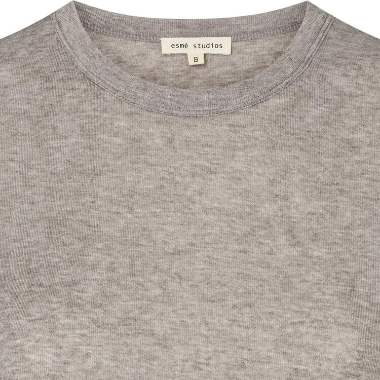 esmé studios Ellia LS Top - Brownie Melange