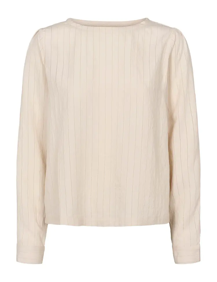 esmé studios Malika Boatneck Blouse - Perfectly Pale