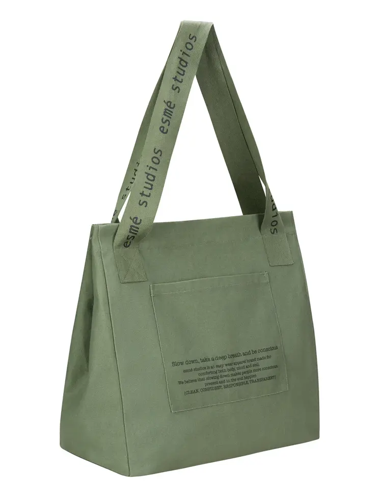 esmé studios Alana Bag - Dusky Green