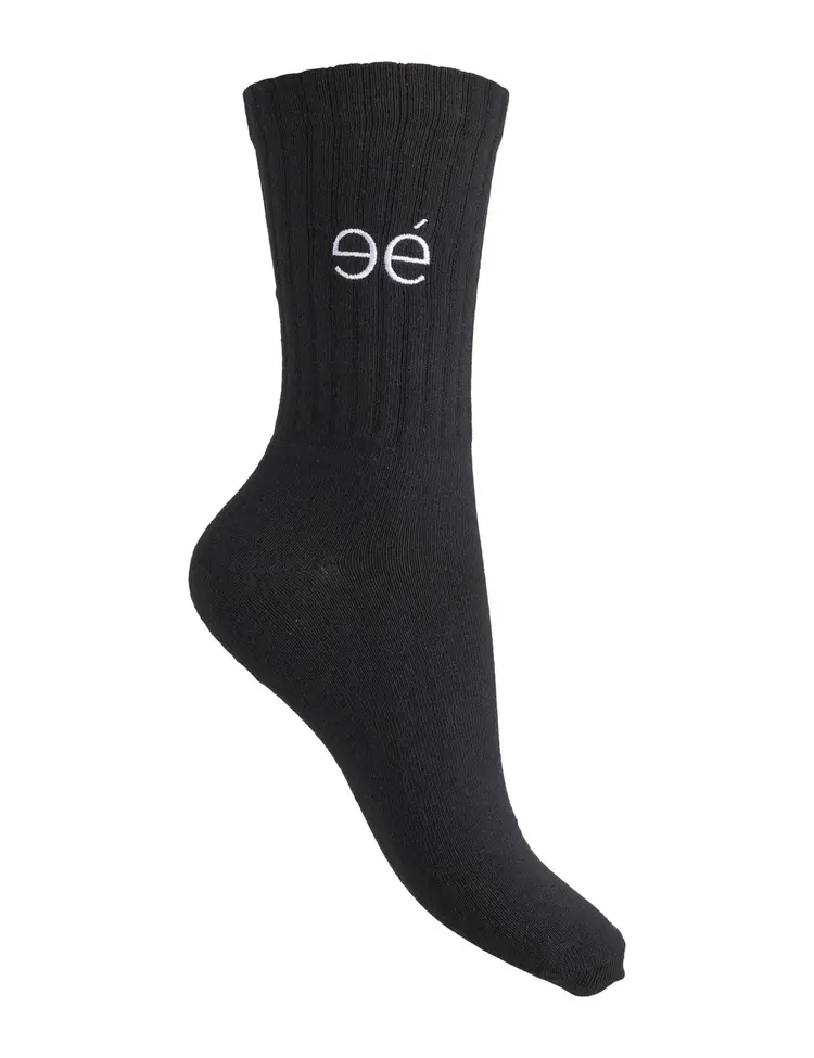 esmé studios Mei Socks 2pak - Snow White/Black