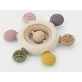 Tickit Tickit Silisoft Rammelaar Bijtspeelgoed (aardekleuren)