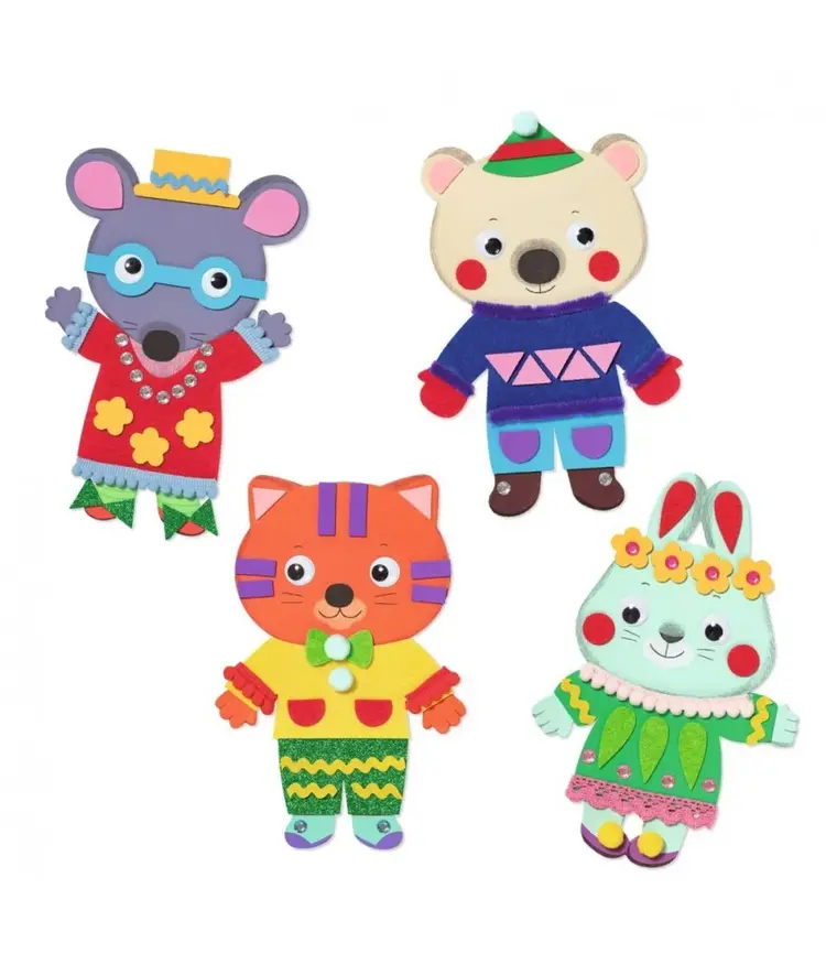 Djeco Collages voor kinderen - Schattige dieren