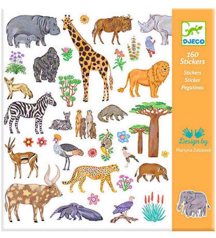 Djeco Djeco stickers - Kenia