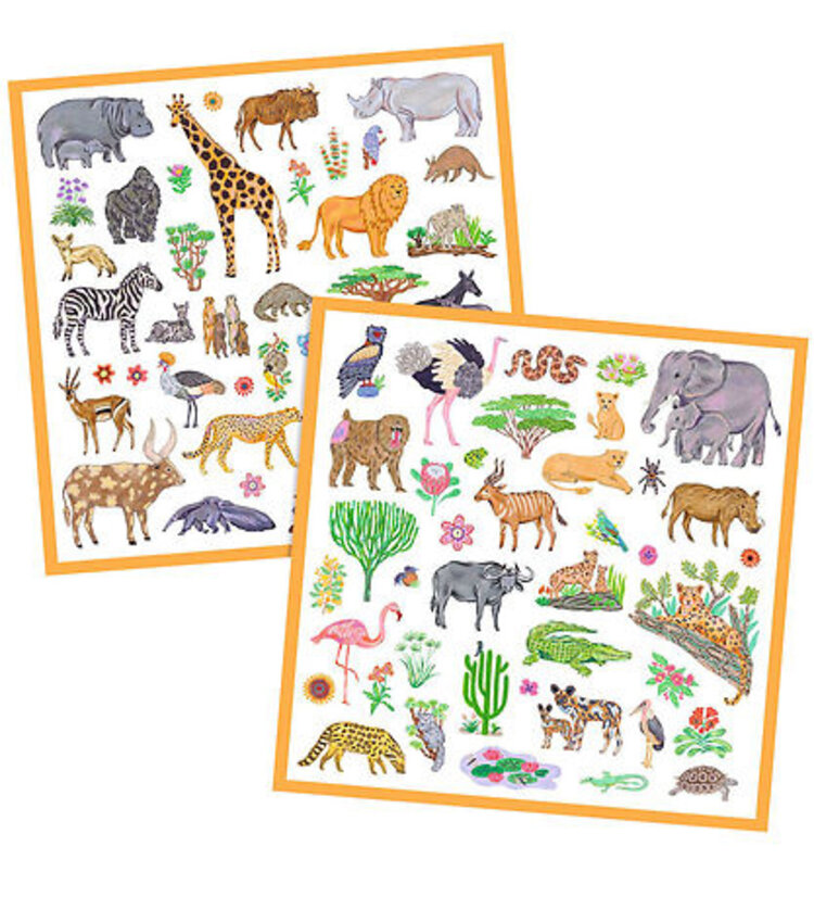Djeco Djeco stickers - Kenia