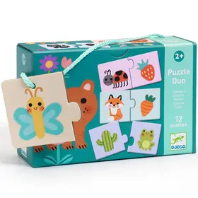 Djeco Puzzle duo - Kleuren