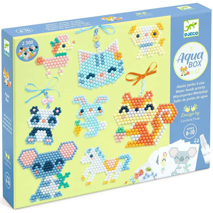 Djeco Waterkralen Aqua Box - Harige vrienden
