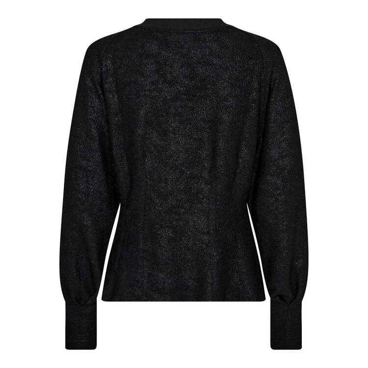 Co'Couture Kylie Fitted Blouse - Black