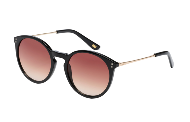 Ikki Ikki zonnebril 82-7 - Black Transparant Brown