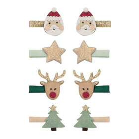MIMI&LULA Santa & Rudolph Mini Clips