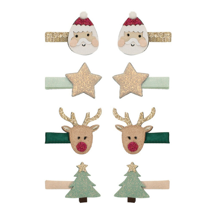 MIMI&LULA Santa & Rudolph Mini Clips