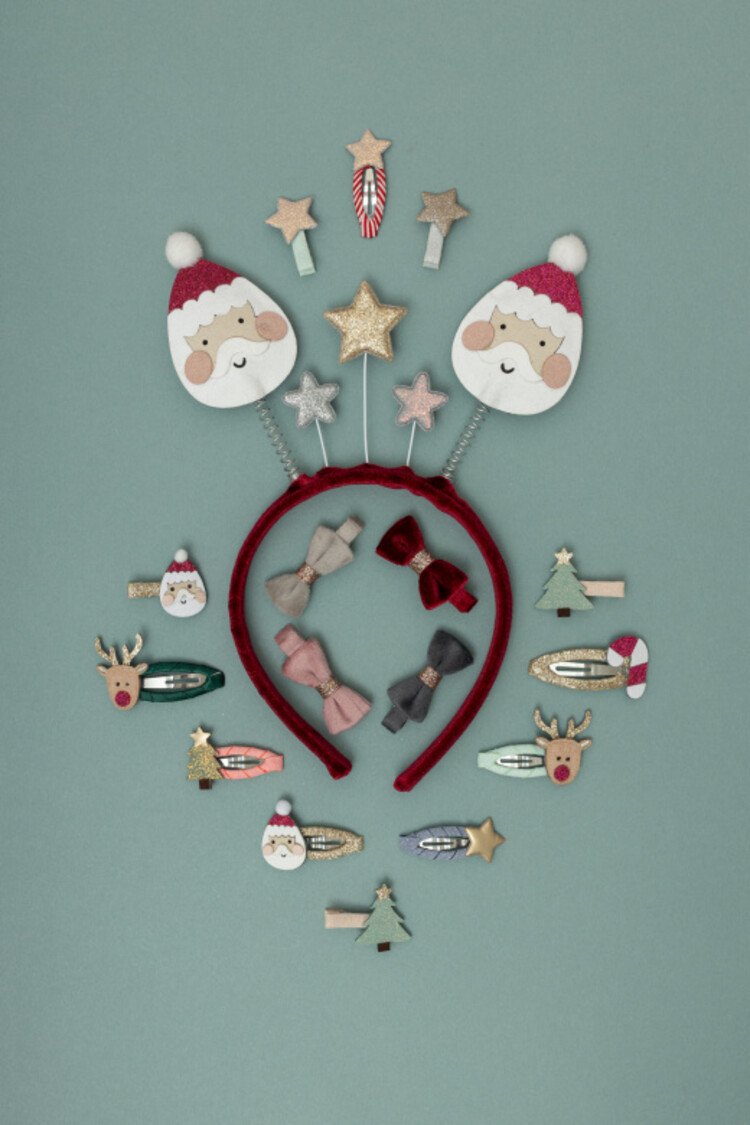 MIMI&LULA Santa & Rudolph Mini Clips