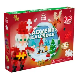Plus - Plus Advent Calender - Santa's World Plus Plus Christmas