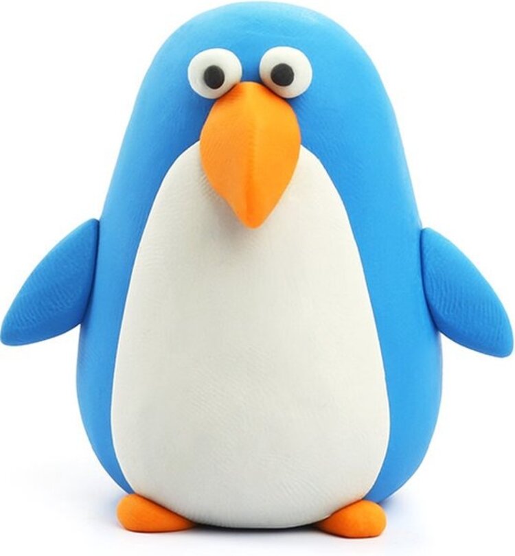 Boetseerklei Penguin 3 cans