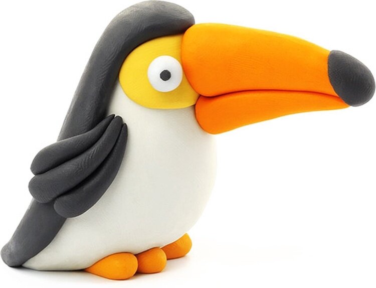 Hey-Clay Boetseerklei Toucan 3 cans