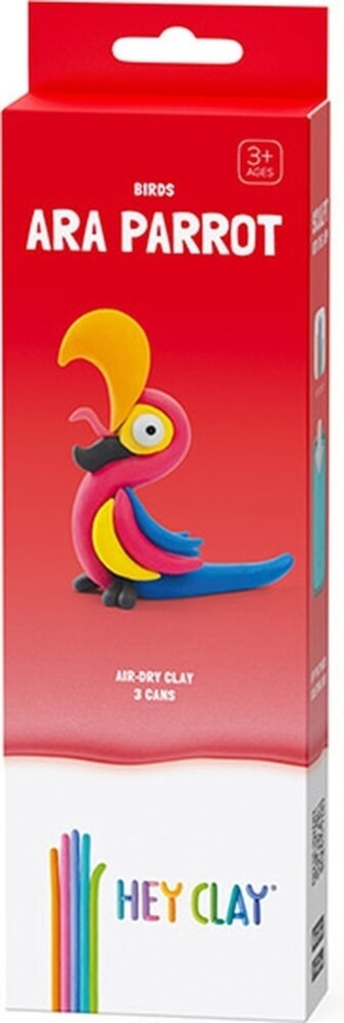 Hey-Clay Boetseerklei Ara Parrot 3 cans