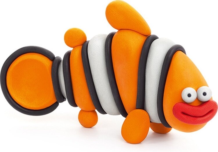 Boetseerklei Nemo Vis 3 cans