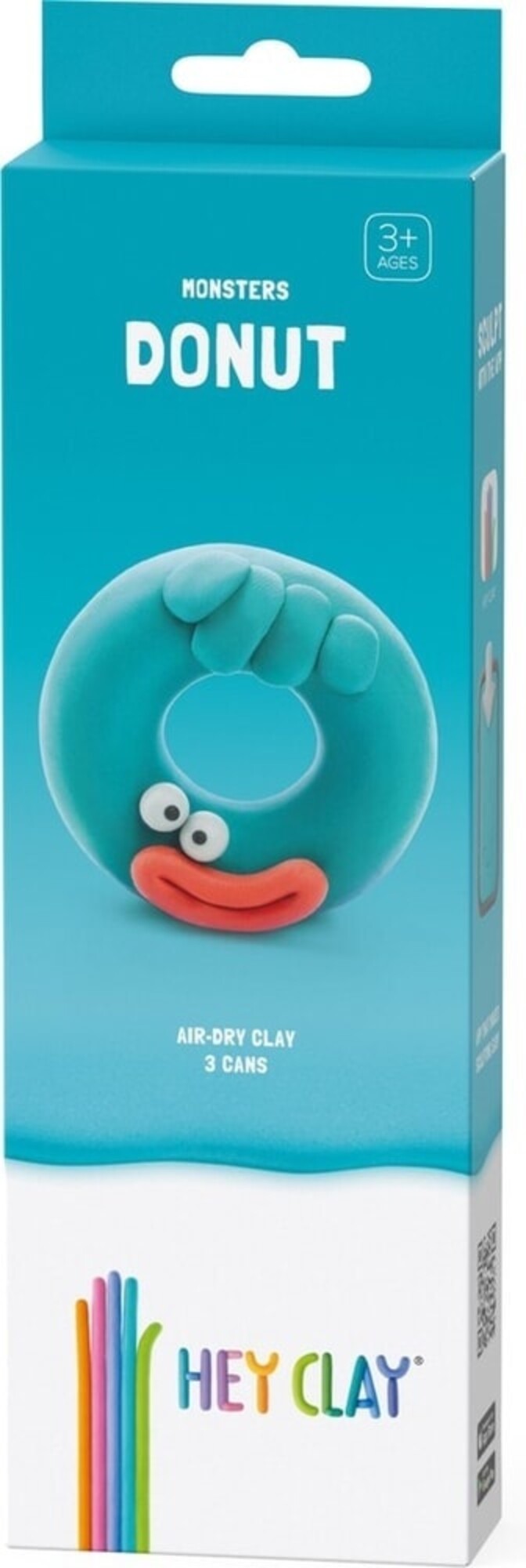 Hey-Clay Boetseerklei Donuts 3 cans