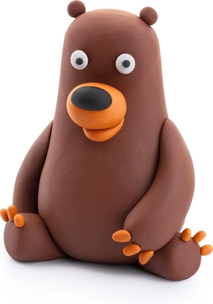 Hey-Clay Boetseerklei Bear 3 cans