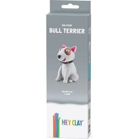 Boetseerklei Bull Terrier 3 cans