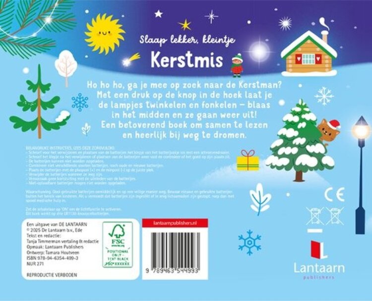Lantaarn Publishers Slaap lekker kleintje - Kerstmis
