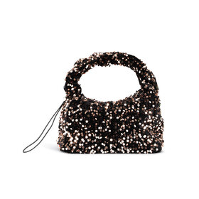Sui Ava Anne Sequins Bag - Brown