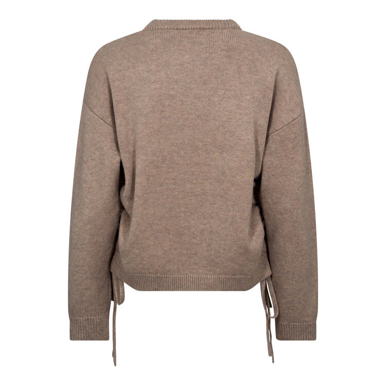 Co'Couture Row String Knit - Champagne