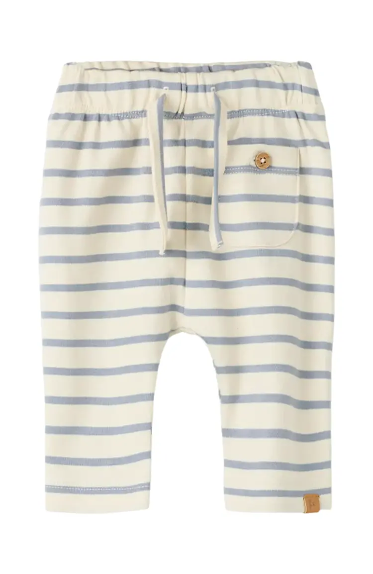 Lil'Atelier Baby Limia Loose pant - Turledove stripe