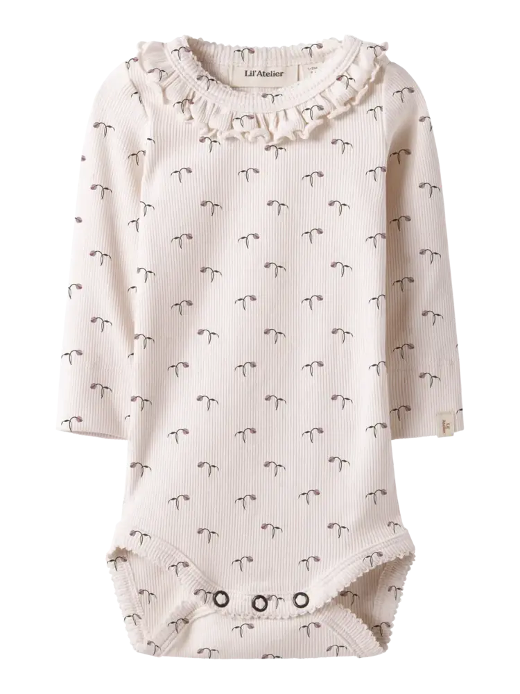 Lil'Atelier Baby Gago ls slim body - Almost mauve tulip