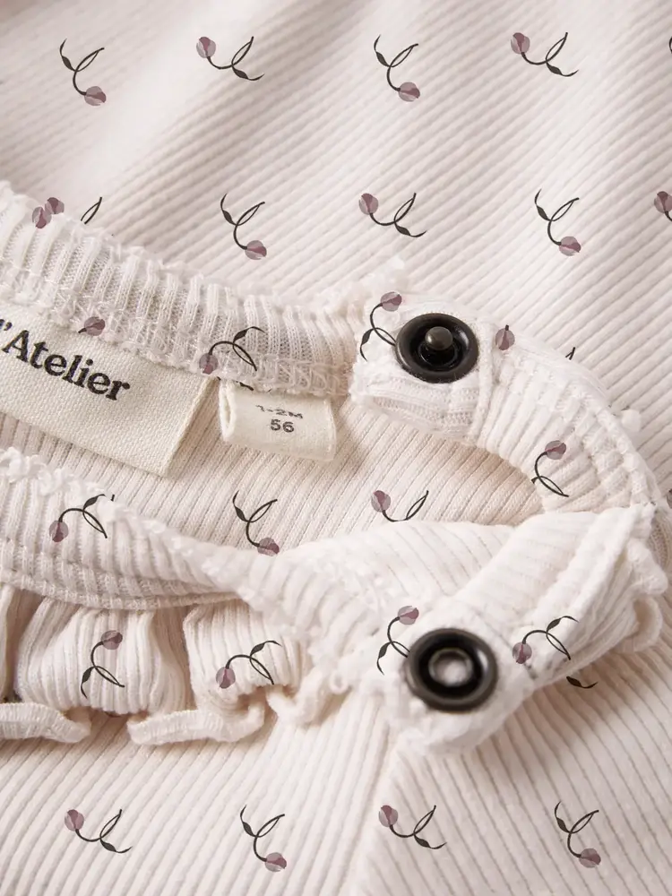 Lil'Atelier Baby Gago ls slim body - Almost mauve tulip