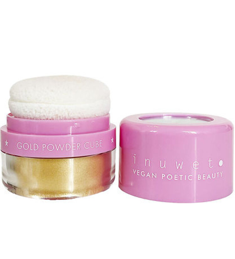 Inuwet Gold Glitter Power Cube