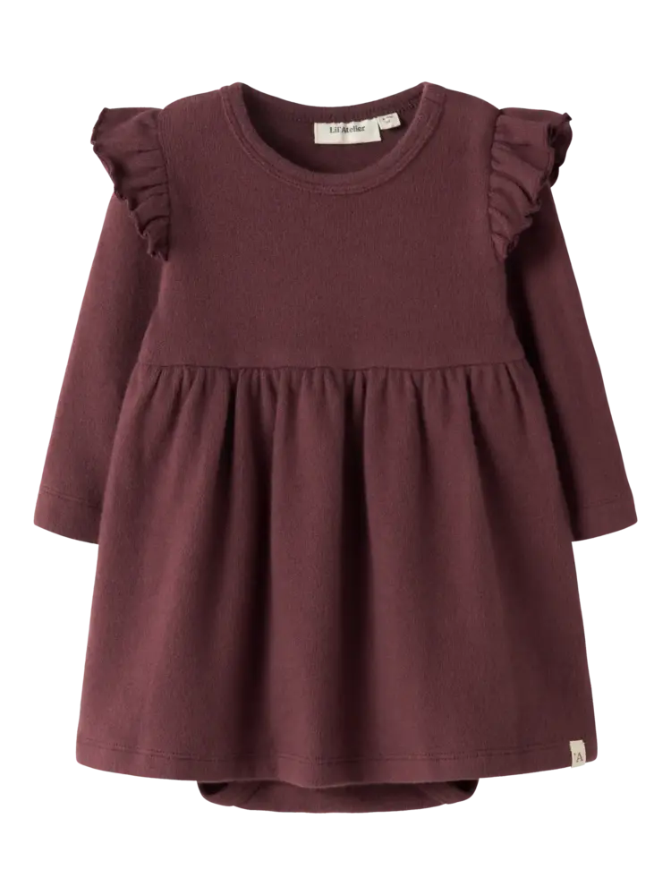 Lil'Atelier Baby Thora Body Dress - Catawba Grape