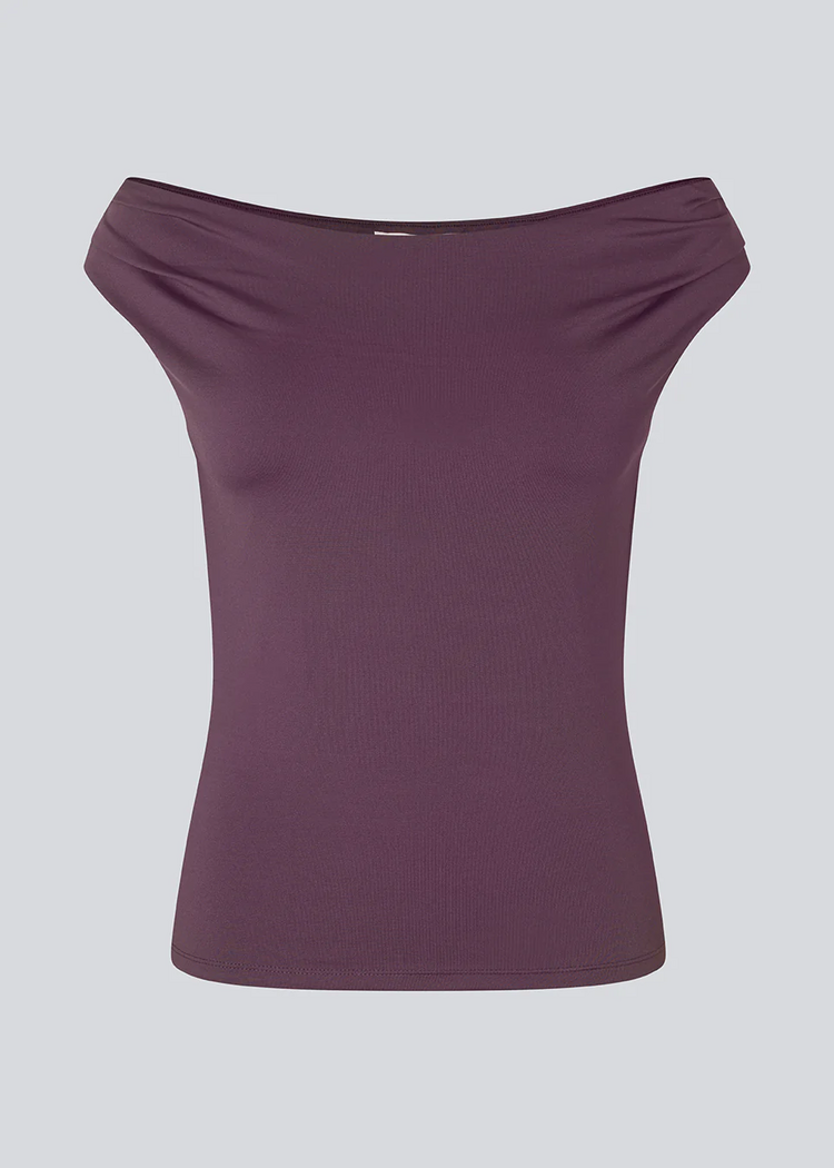 Modström Hima Off Shoulder Top - Winter Bloom