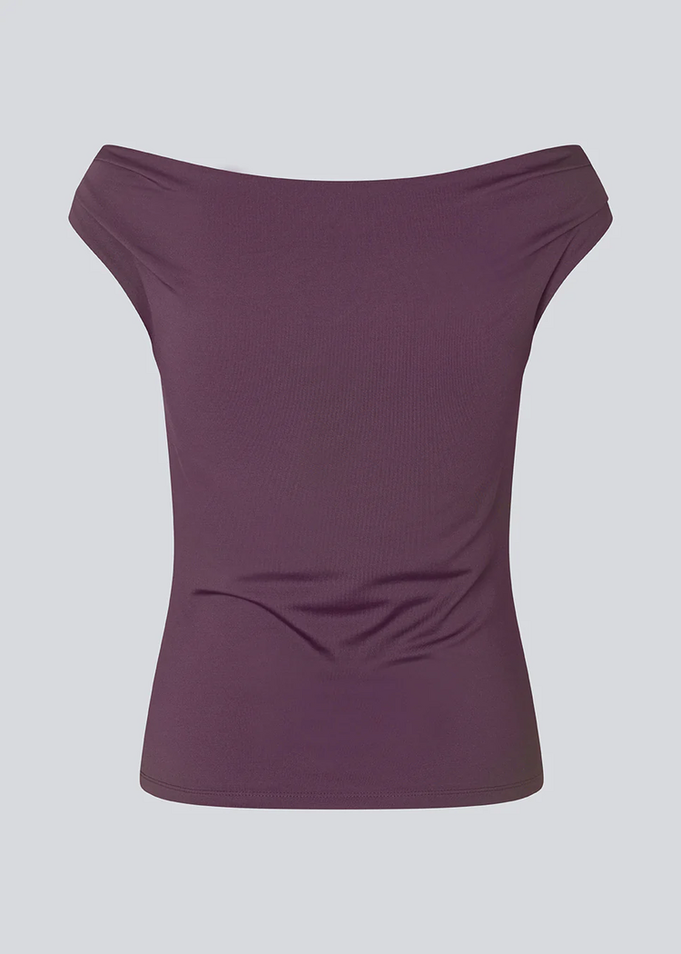 Modström Hima Off Shoulder Top - Winter Bloom