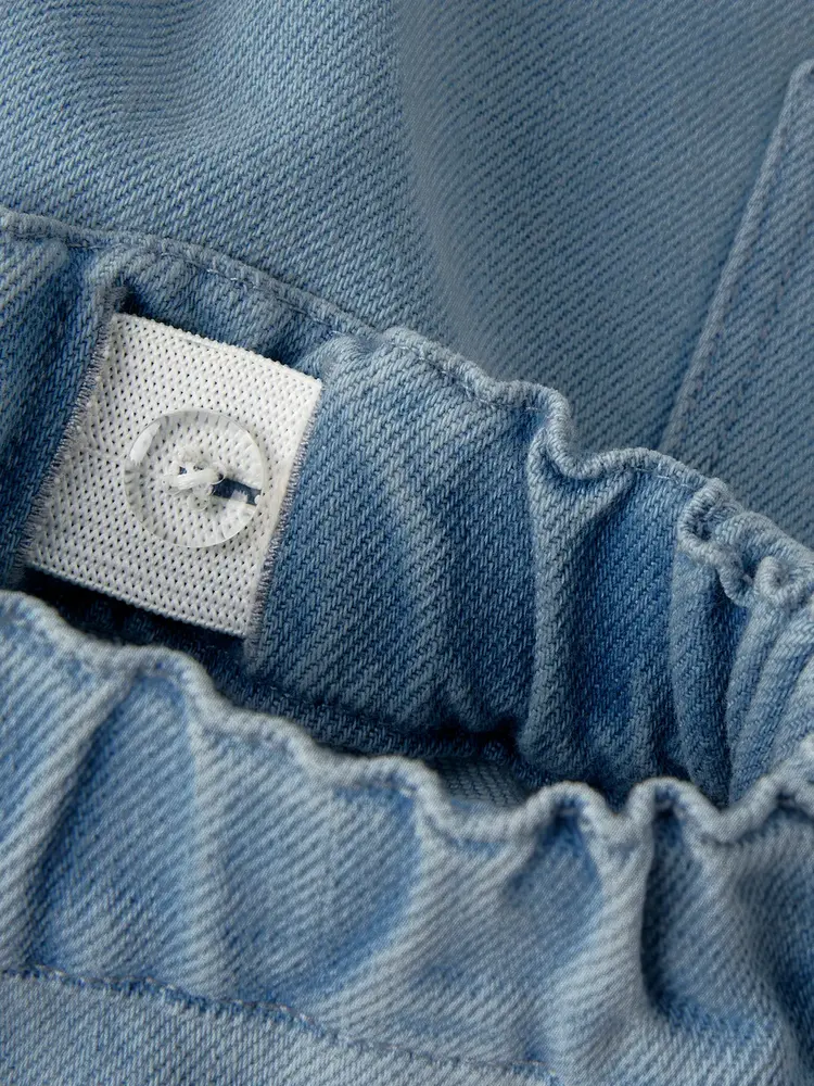 Lil'Atelier Lulia Baggy Jeans - Medium Blue Denim