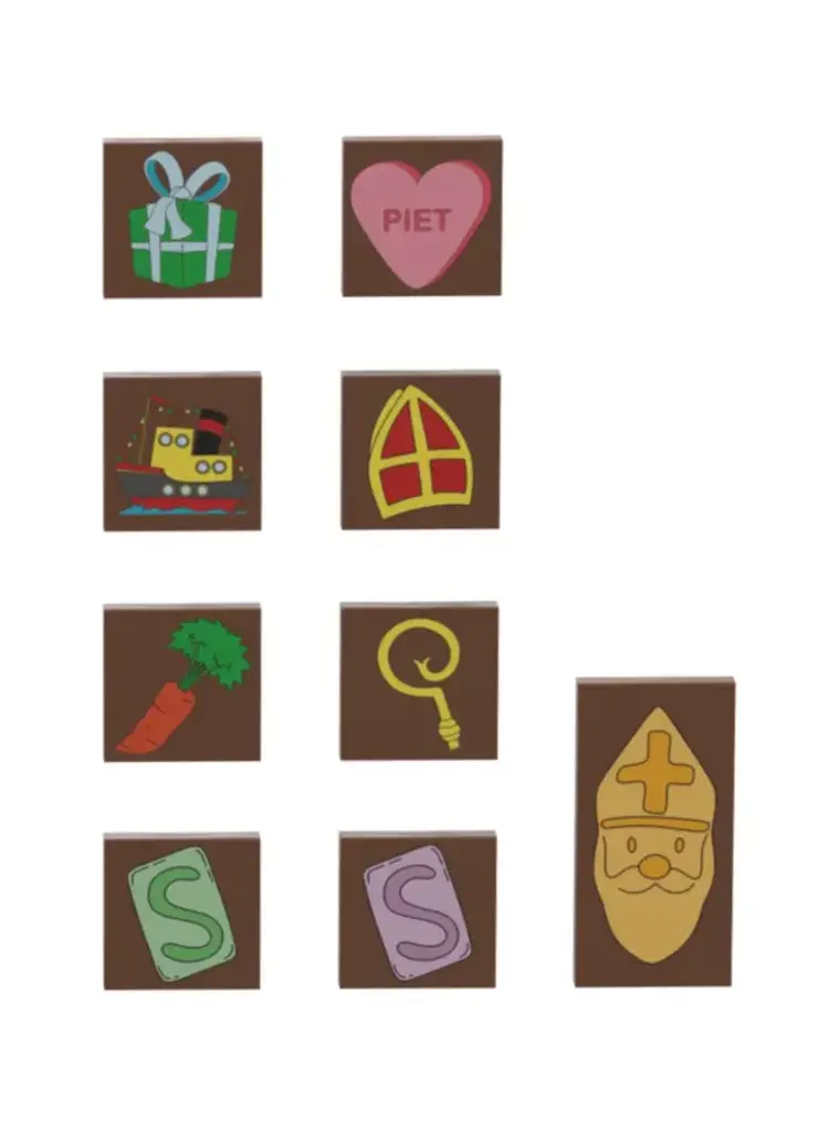 Sintbricks Bouw je eigen chocoladeletter