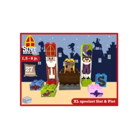 Sintbricks XL Speelset Sint & Piet