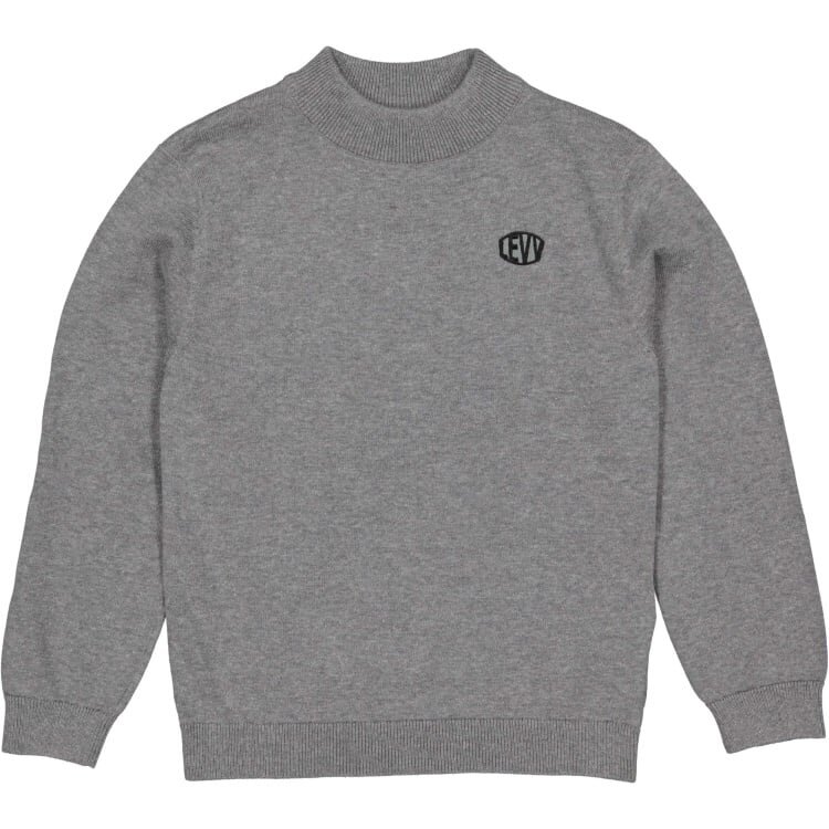LEVV Sweater Cesar - Grey Melee