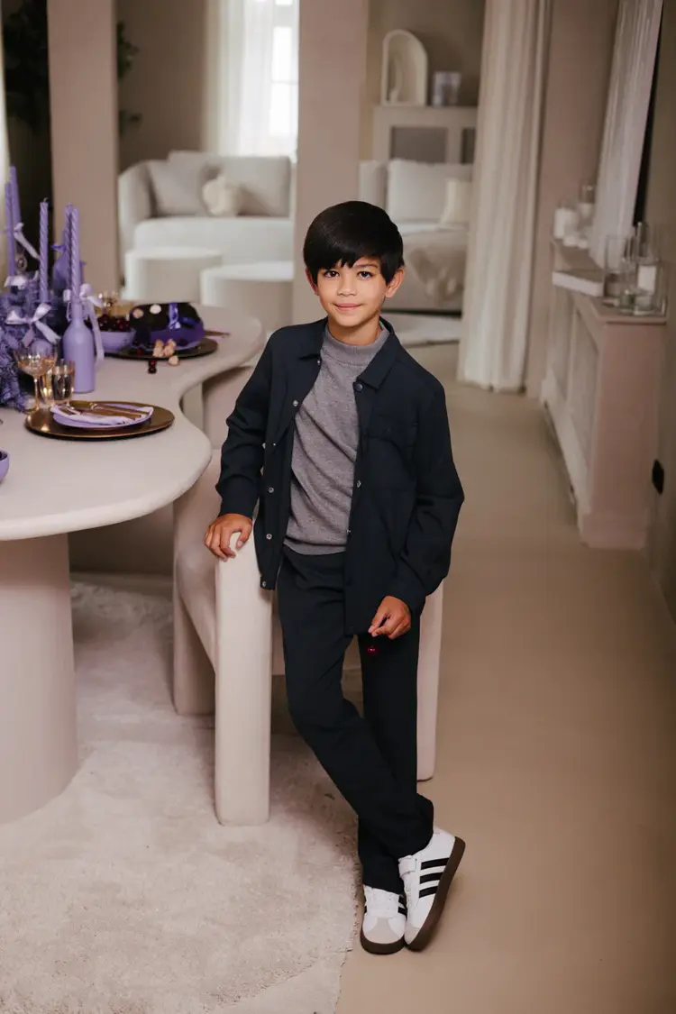 LEVV Clover Pants - Dark Blue