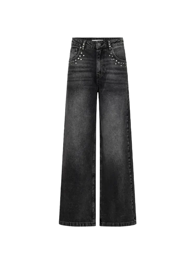 Co'Couture VickyCC Stud Wide LL Jeans