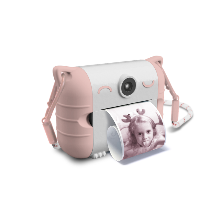 Kidywolf Kidyprint fototoestel met thermische printer - roze
